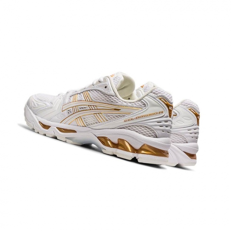 Basket Asics GEL-KAYANO 14 Femme Blanche | RDQA16849