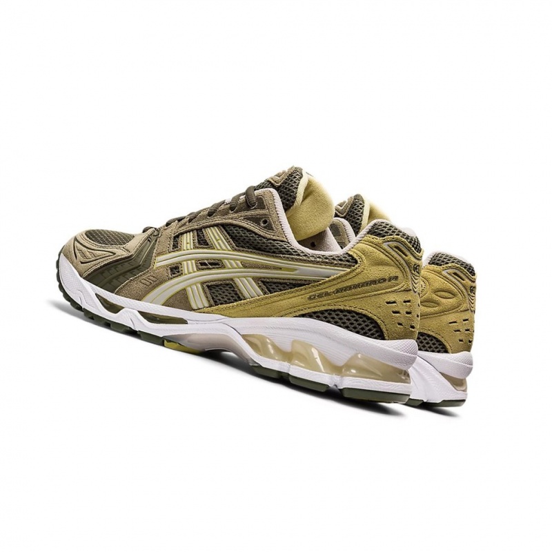 Basket Asics GEL-KAYANO 14 Femme Vert Grise | WOGN76854