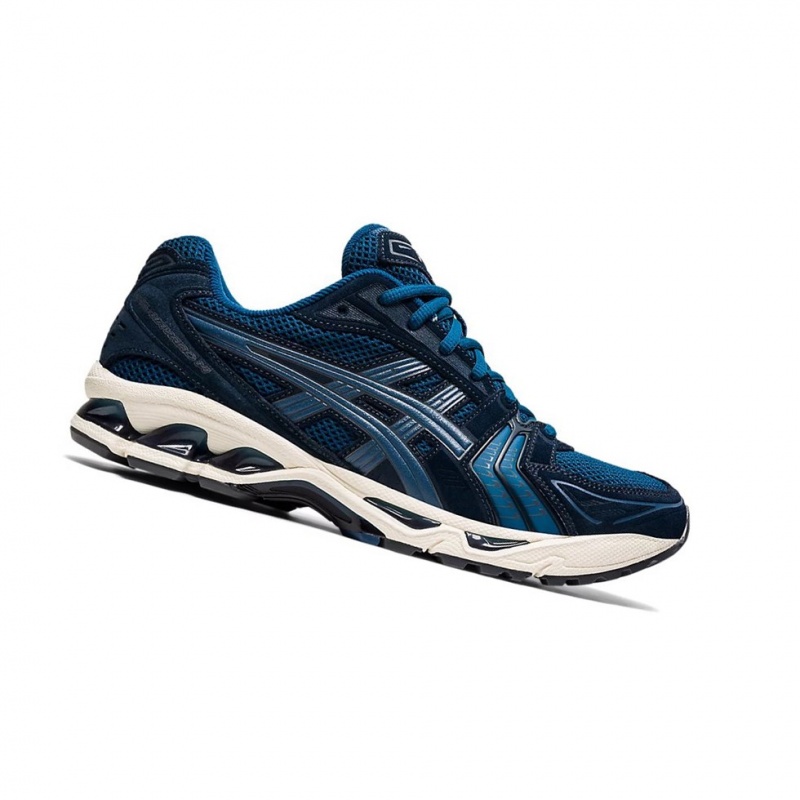 Basket Asics GEL-KAYANO 14 Homme Bleu | FIOT91634