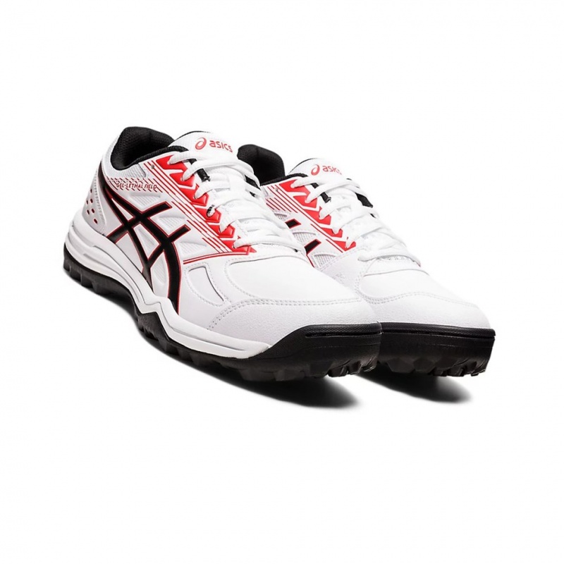 Basket Asics GEL-LETHAL FIELD Homme Blanche Rouge | YUZK43861