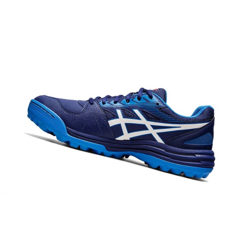 Basket Asics GEL-LETHAL FIELD Homme Bleu Blanche | WDMP15862