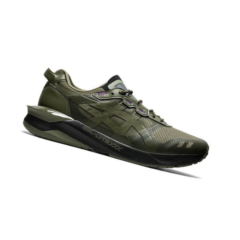 Basket Asics GEL-LYTE III Homme Vert Olive | GMWY79856