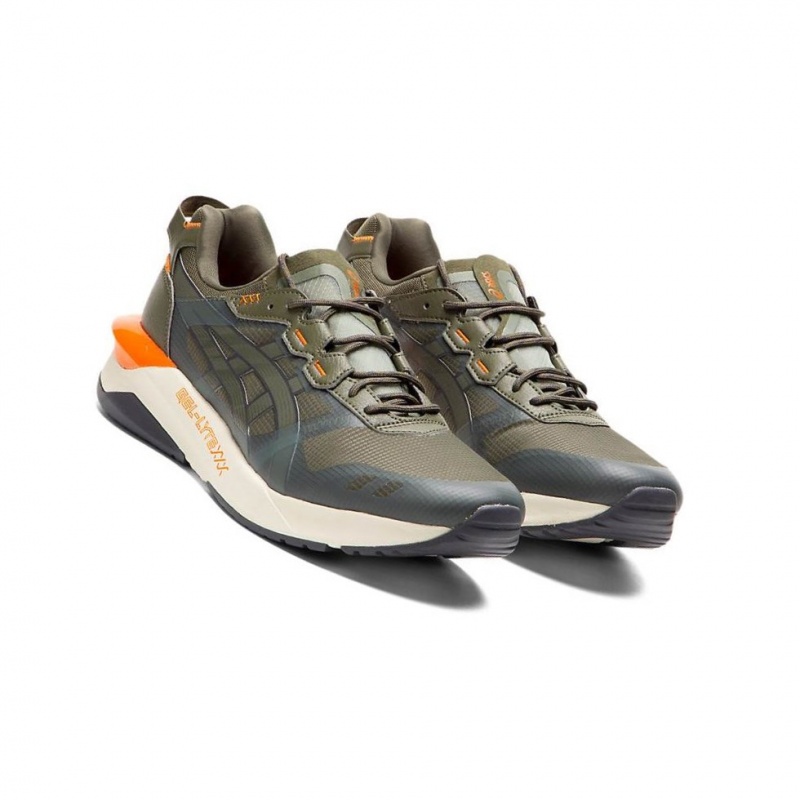 Basket Asics GEL-LYTE III Homme Vert Olive | HJKB58491