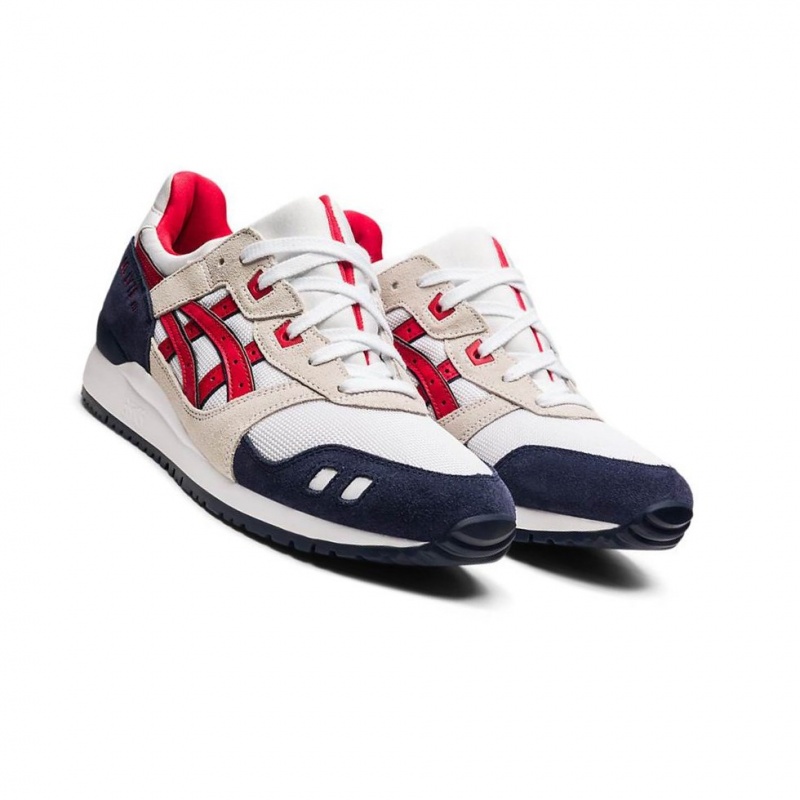 Basket Asics GEL-LYTE III OG Femme Blanche | GCIB98740