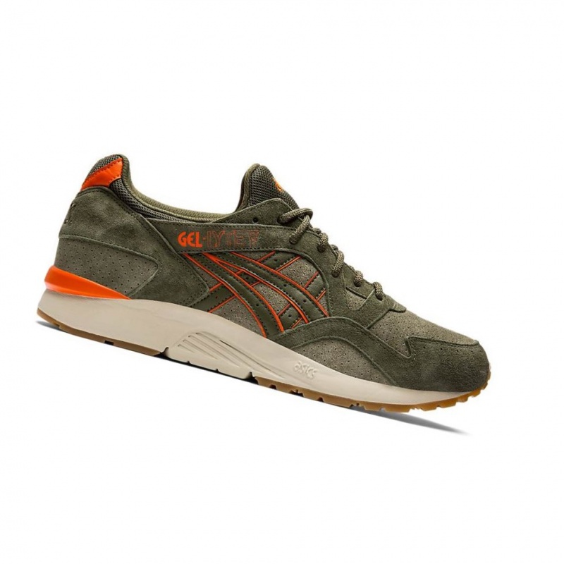 Basket Asics GEL-LYTE V Homme Vert Olive | RLPY02471