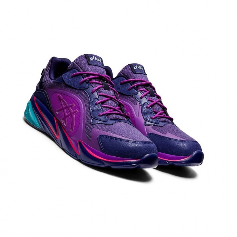 Basket Asics GEL-MIQRUM Homme Violette | GHIP56237