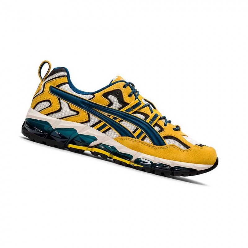 Basket Asics GEL-NANDI 360 Homme Jaune | VLQH67143