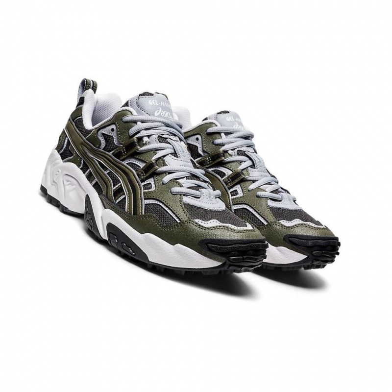 Basket Asics GEL-NANDI OG Femme Vert Olive | UEKJ94835