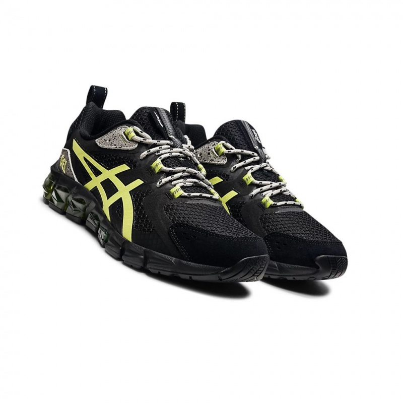 Basket Asics GEL-QUANTUM 180 Homme Noir Jaune | HAEC04183