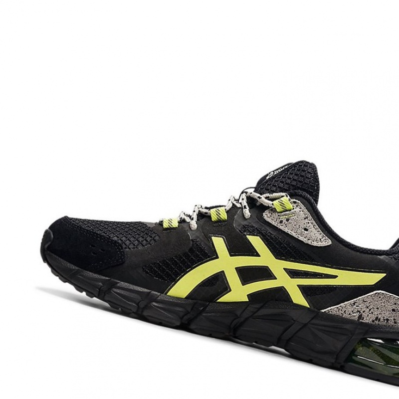 Basket Asics GEL-QUANTUM 180 Homme Noir Jaune | HAEC04183