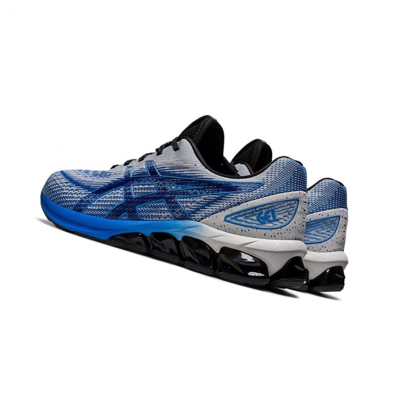 Basket Asics GEL-QUANTUM 180 VII Femme Bleu Grise | ZLXN42635