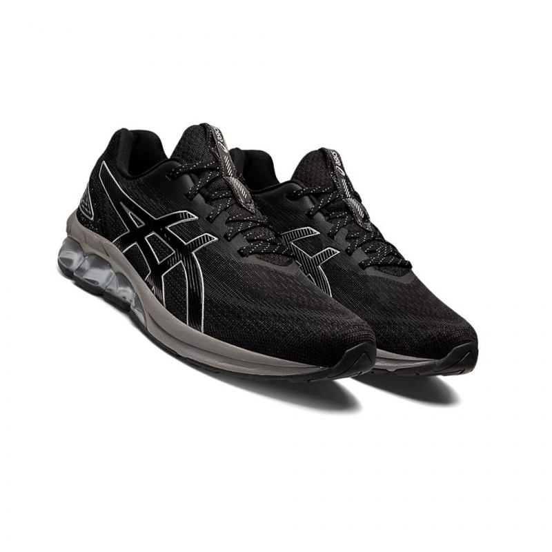 Basket Asics GEL-QUANTUM 180 VII Femme Noir Grise | DKUG92561