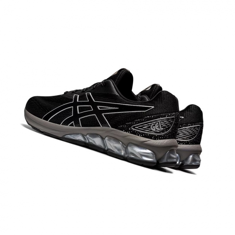 Basket Asics GEL-QUANTUM 180 VII Femme Noir Grise | DKUG92561