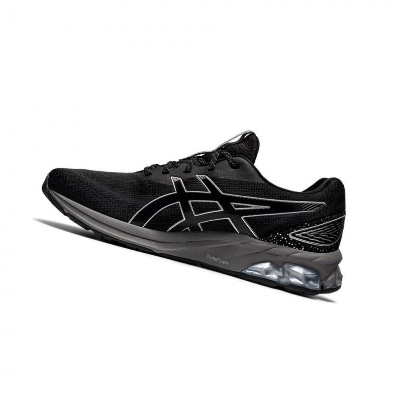 Basket Asics GEL-QUANTUM 180 VII Femme Noir Grise | DKUG92561