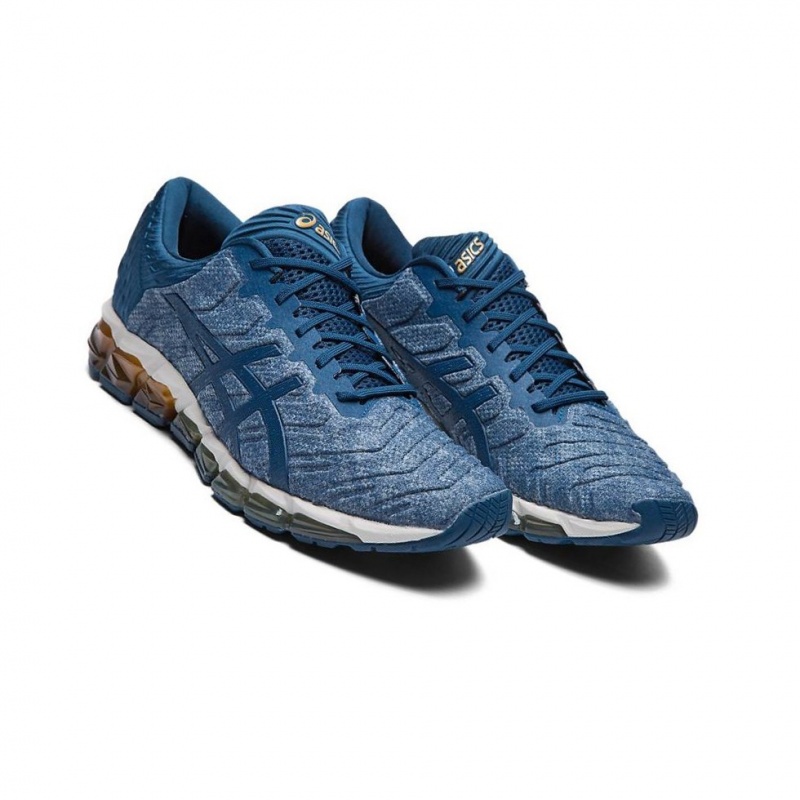 Basket Asics GEL-QUANTUM 360 5 Homme Bleu | OBGE59243