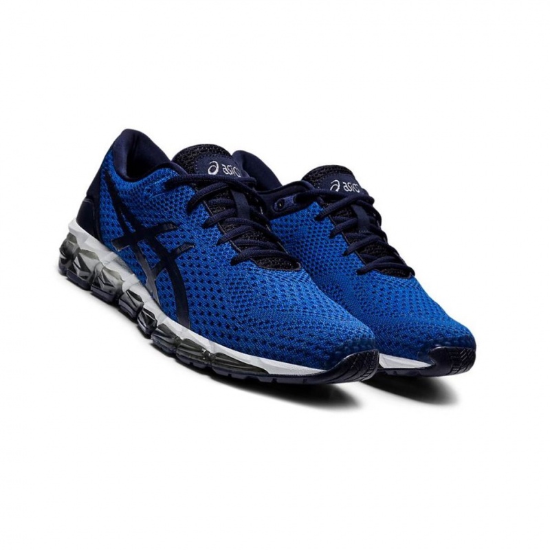 Basket Asics GEL-QUANTUM 360 5 Knit Homme Bleu Marine | LJVF67853