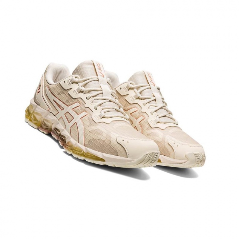 Basket Asics GEL-QUANTUM 360 6 Femme Beige | SICG54609