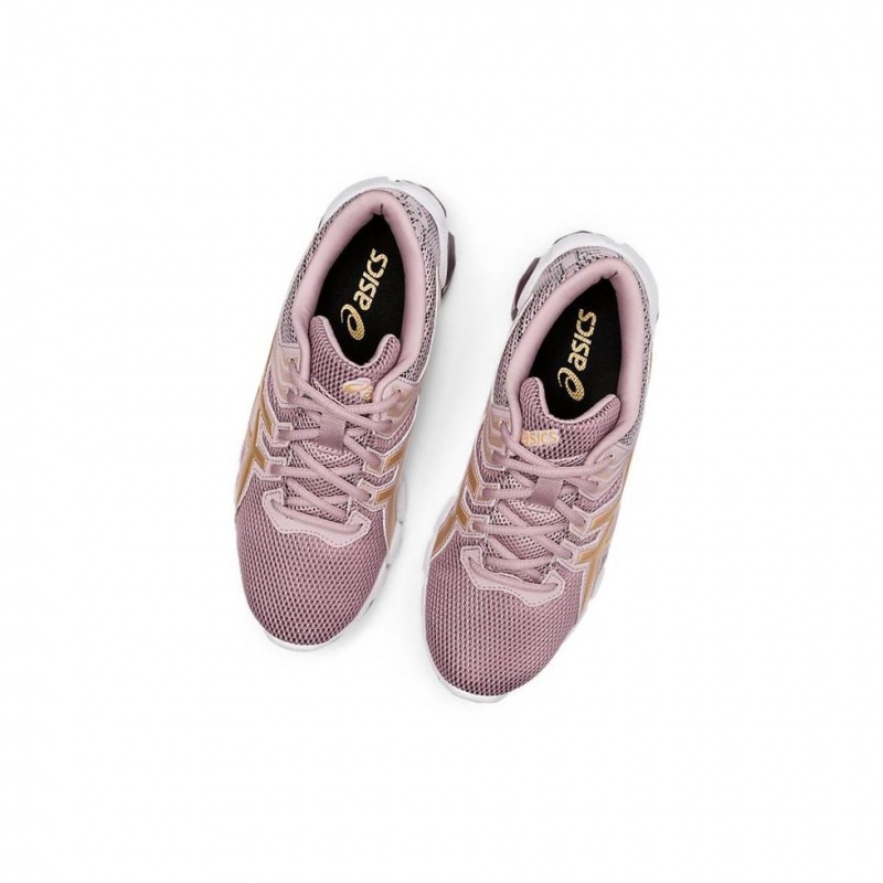 Basket Asics GEL-QUANTUM 90 2 GS Enfant Rose | AEPW90543