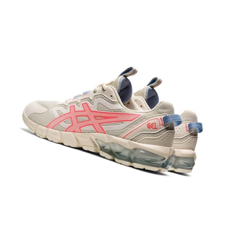 Basket Asics GEL-QUANTUM 90 3 Femme Beige | HDRU81405