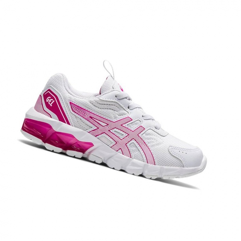 Basket Asics GEL-QUANTUM 90 3 PS Enfant Blanche | MFCB13692