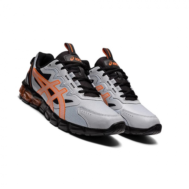 Basket Asics GEL-QUANTUM 90 Femme Grise Orange | IAZO72651