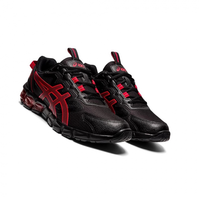 Basket Asics GEL-QUANTUM 90 Femme Noir Rouge | JWIX24780