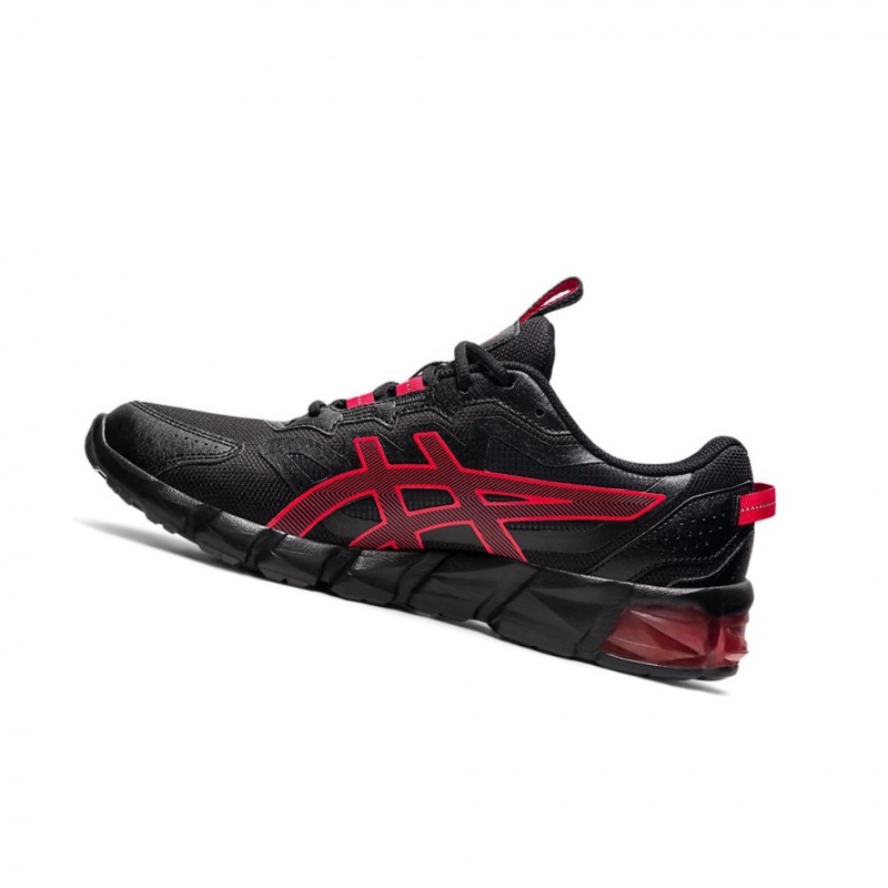 Basket Asics GEL-QUANTUM 90 Femme Noir Rouge | JWIX24780