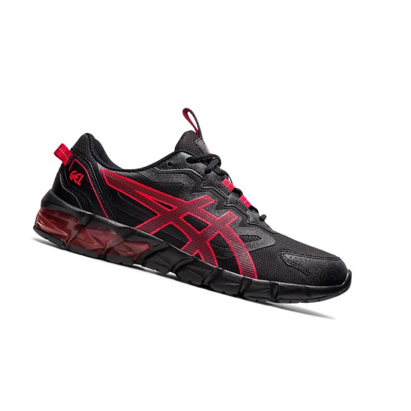 Basket Asics GEL-QUANTUM 90 Femme Noir Rouge | JWIX24780