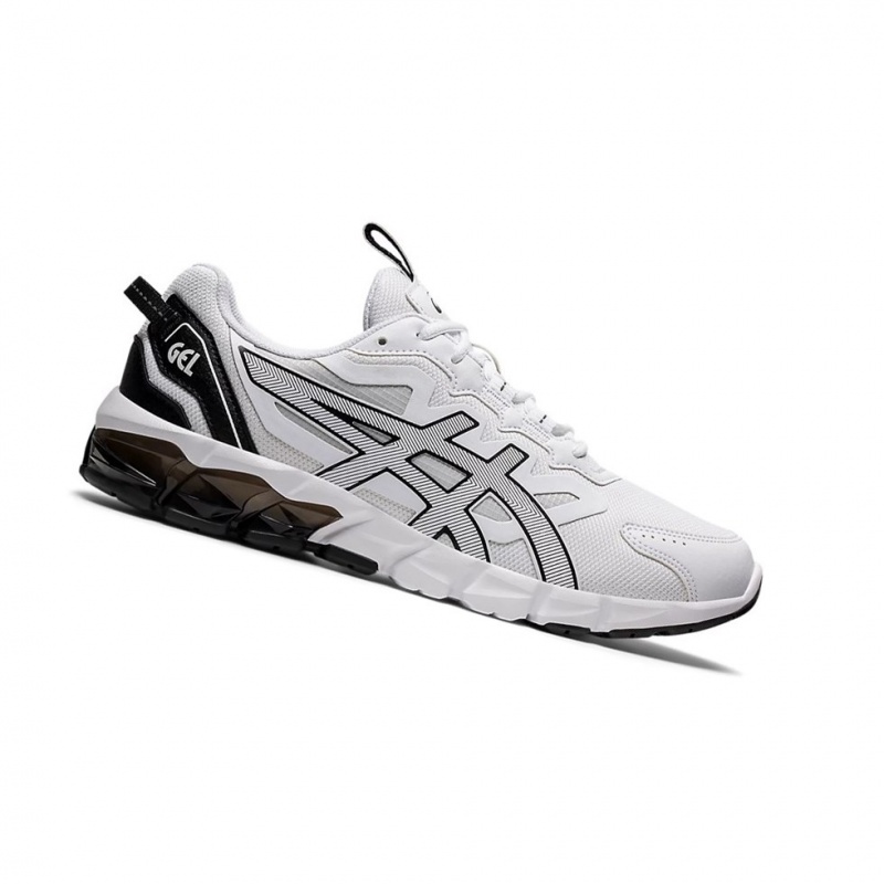 Basket Asics GEL-QUANTUM 90 Homme Blanche Noir | TZLF72695