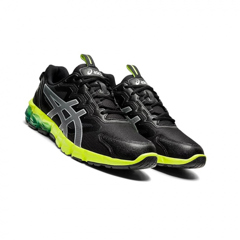 Basket Asics GEL-QUANTUM 90 Homme Noir Bleu | XUMD71432