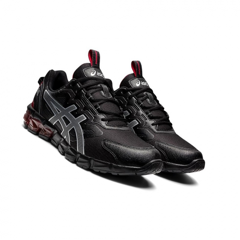 Basket Asics GEL-QUANTUM 90 Homme Noir Rouge | YCDM49362