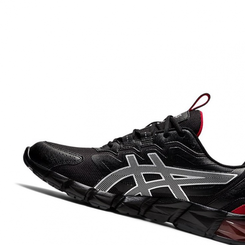 Basket Asics GEL-QUANTUM 90 Homme Noir Rouge | YCDM49362