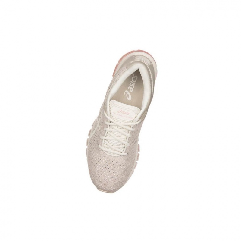 Basket Asics GEL-Quantum 360 Kni Femme Beige | ZJSY54806