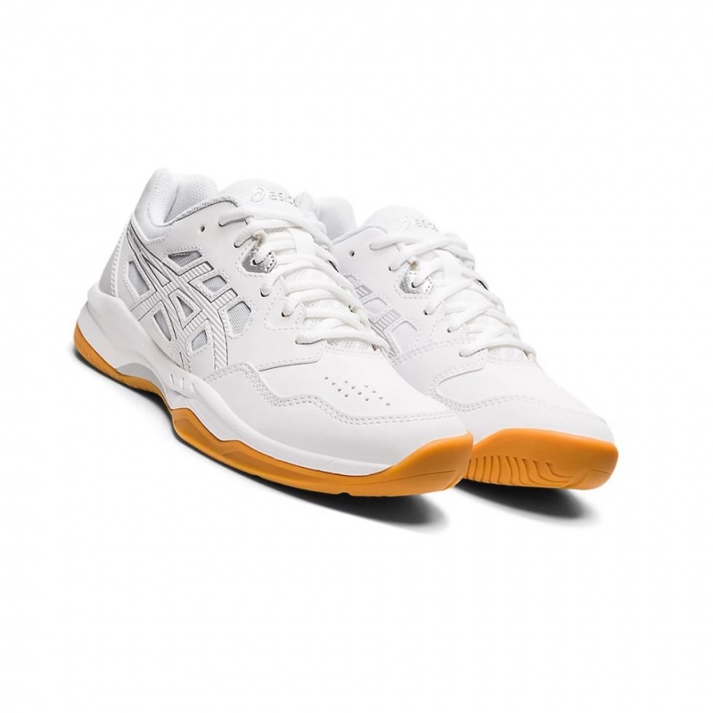 Basket Asics GEL-RENMA Femme Blanche Argent | GVRW67594