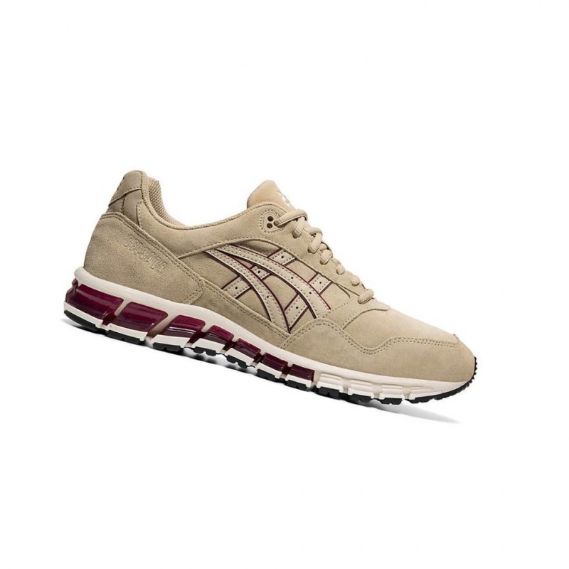 Basket Asics GEL-SAGA 180 Homme Beige | RLCF05713