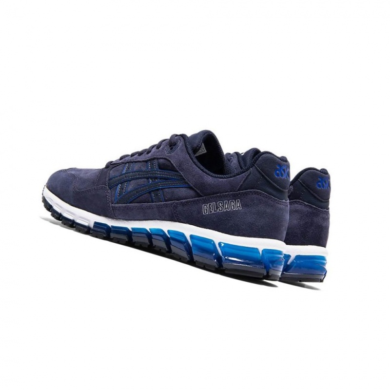 Basket Asics GEL-SAGA 180 Homme Bleu Marine | MDGA94637