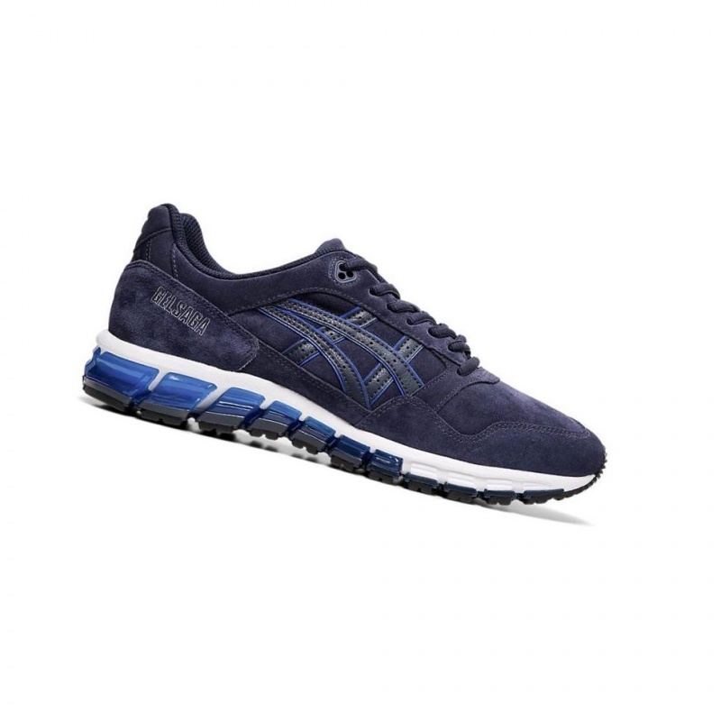 Basket Asics GEL-SAGA 180 Homme Bleu Marine | MDGA94637