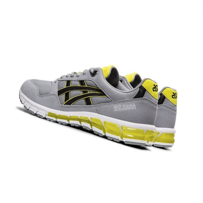 Basket Asics GEL-SAGA 180 Homme Grise | VAXI80613