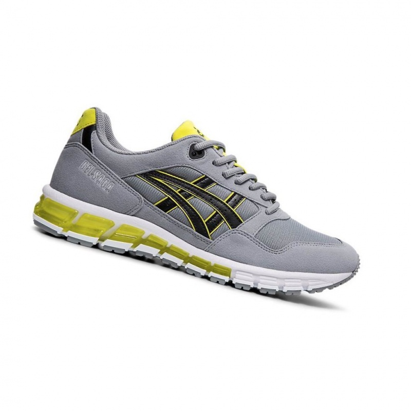 Basket Asics GEL-SAGA 180 Homme Grise | VAXI80613