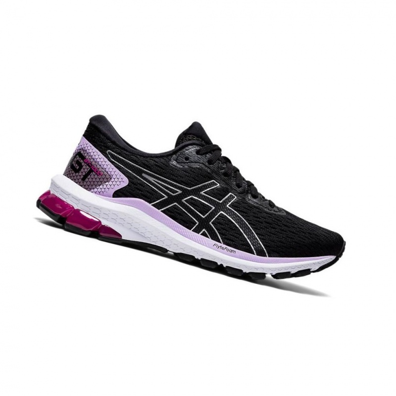 Basket Asics GT-1000 9 Femme Noir | MOQY16702