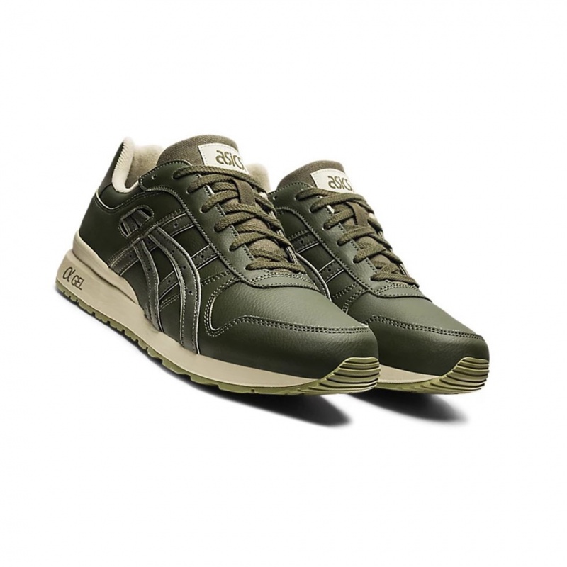 Basket Asics GT-II Homme Vert Olive Vert | MJBI91485