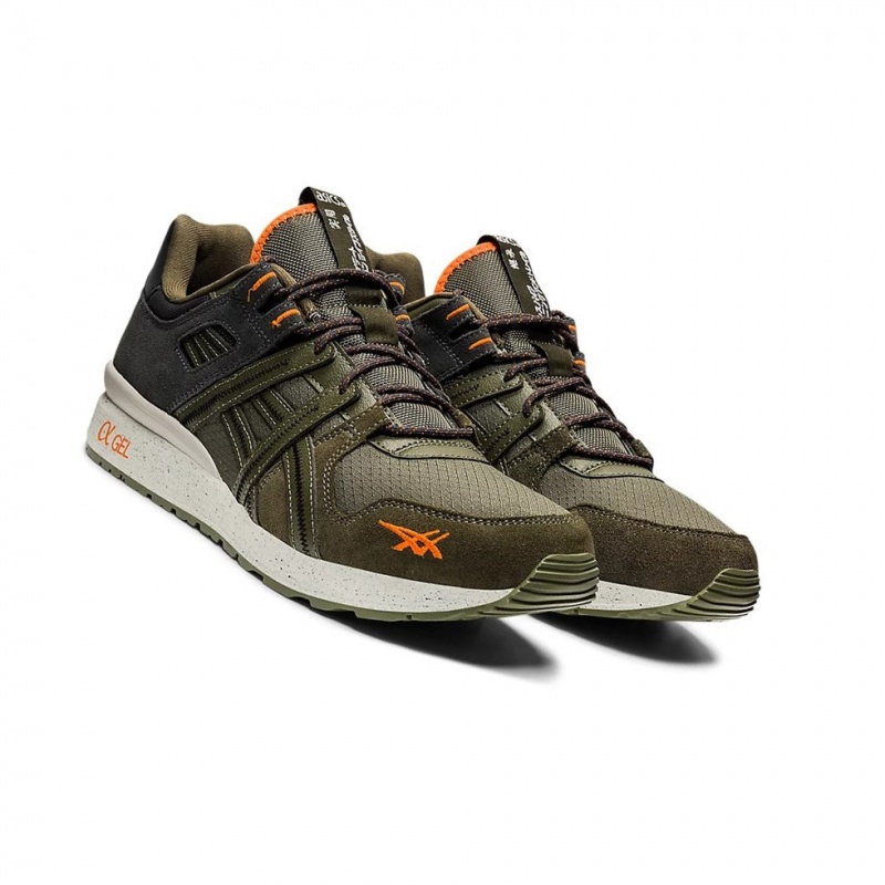 Basket Asics GT-II RE Homme Vert Olive | SKVE36427