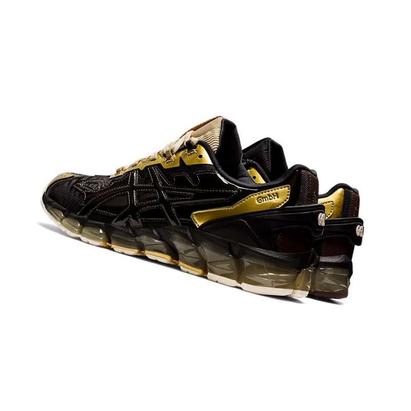 Basket Asics GmbH x GEL-QUANTUM 360 6 Homme Doré Noir Cafe | GWOE87930