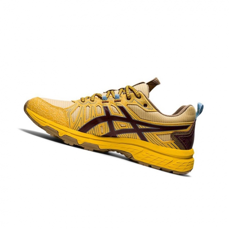 Basket Asics HN1-S GEL-VENTURE 7 Homme Jaune | WYVQ23190