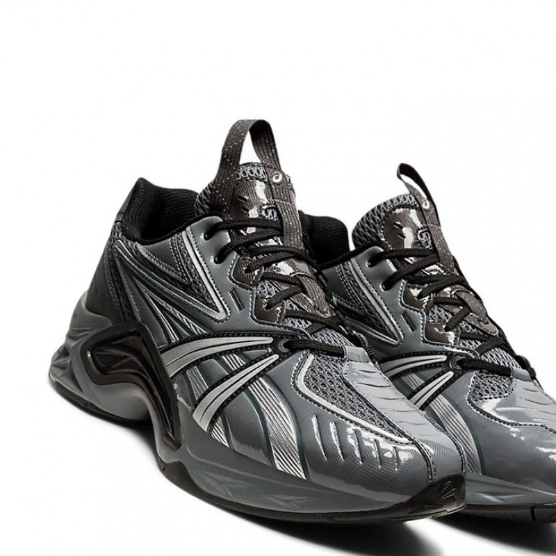 Basket Asics HN2-S PROTOBLAST Homme Grise Argent | HRCI92308