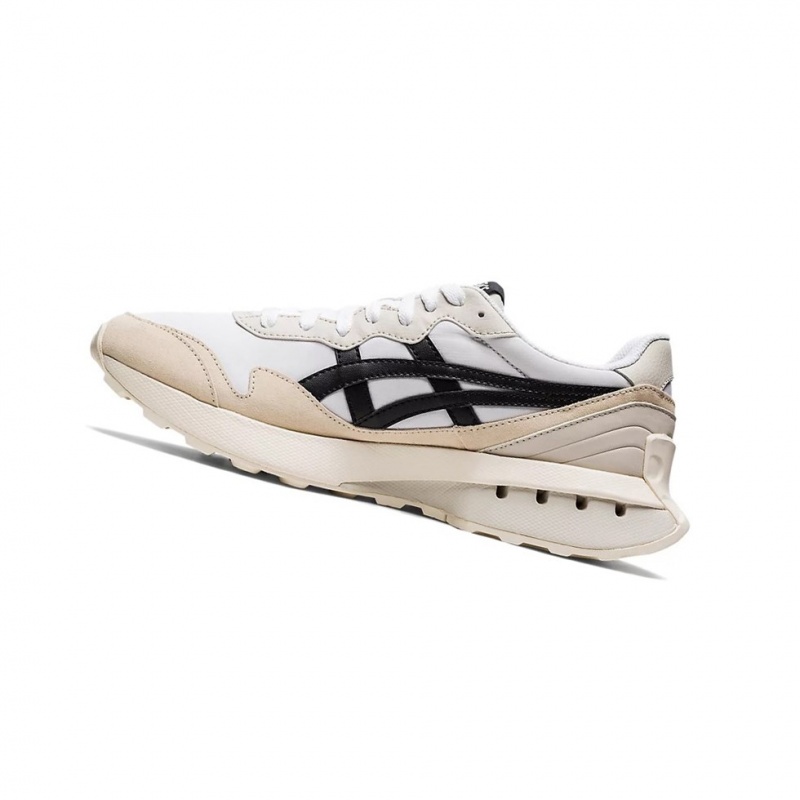 Basket Asics JOGGER X81 Femme Blanche Grise | MFKQ96074