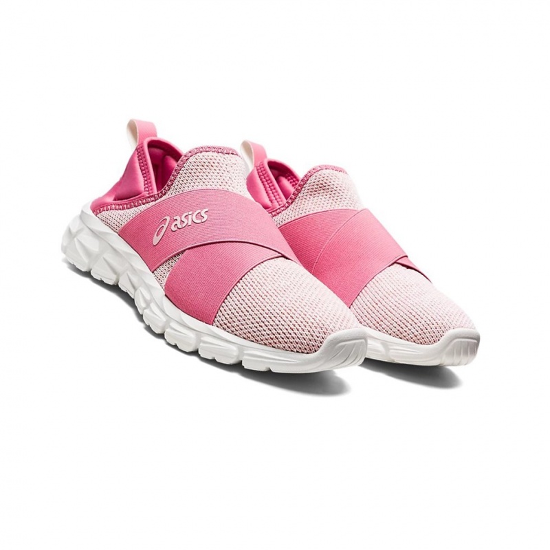 Basket Asics QUANTUM LYTE SLIP-ON Femme Ginger Peach / Flamingo | XEJP95418