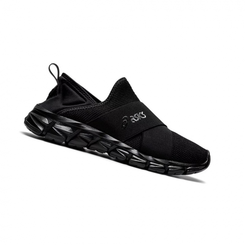 Basket Asics QUANTUM LYTE SLIP-ON Femme Noir Noir | ELYW78562