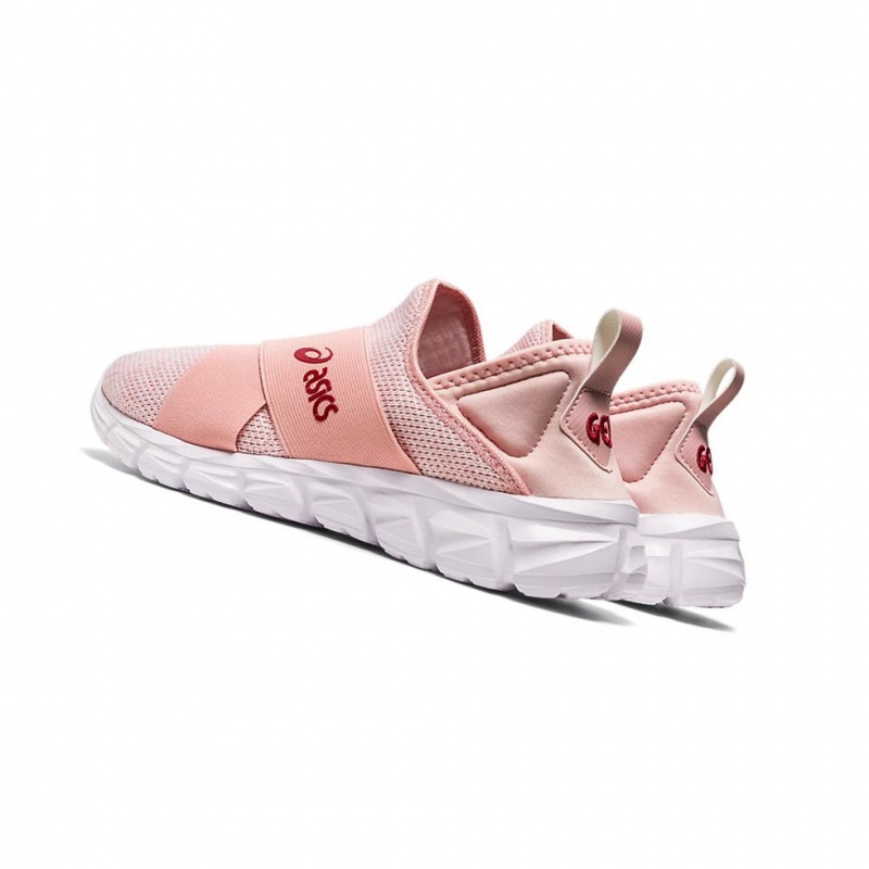 Basket Asics QUANTUM LYTE SLIP-ON Femme Rose Rose | TCKU15427