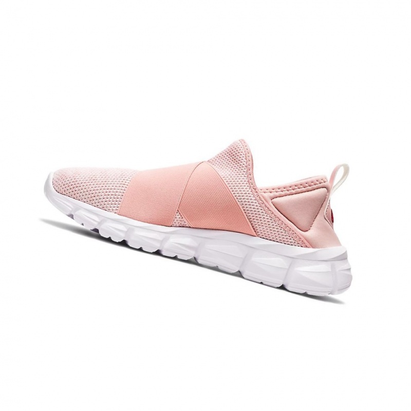 Basket Asics QUANTUM LYTE SLIP-ON Femme Rose Rose | TCKU15427